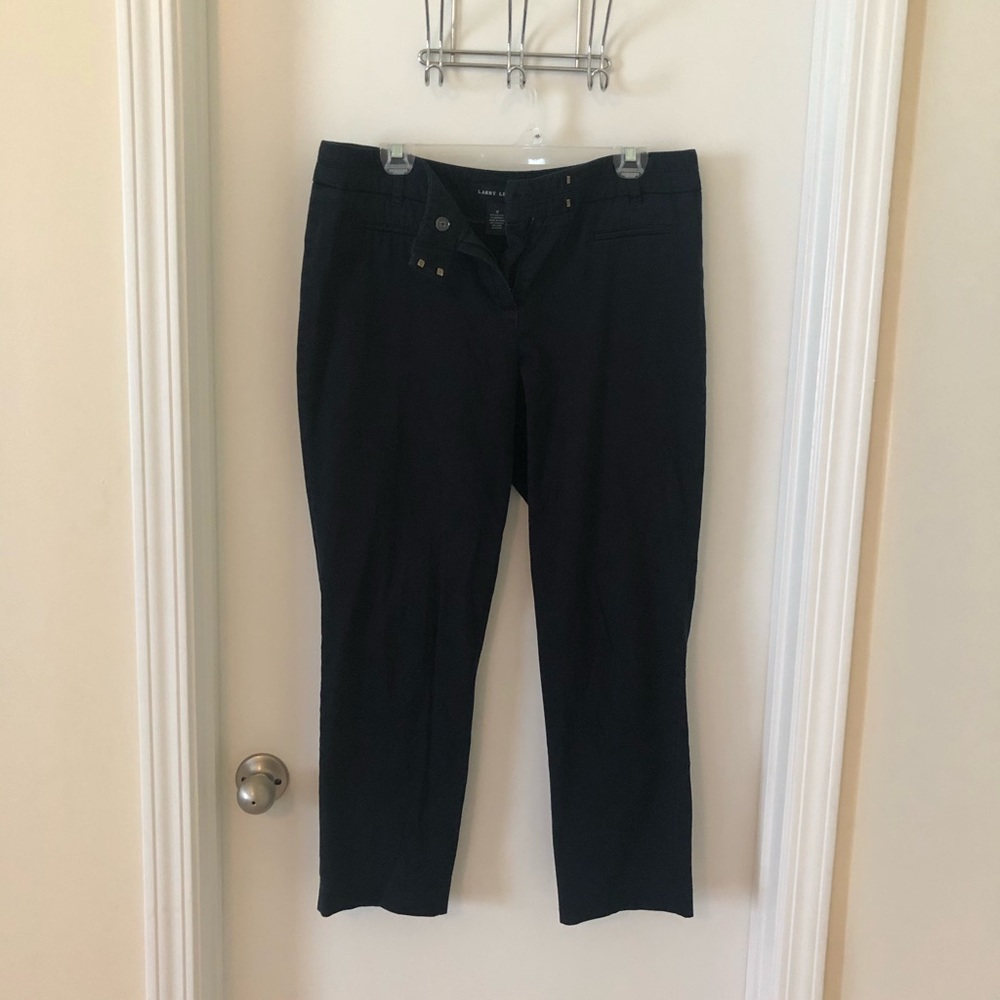 Larry Levine navy blue dress pants